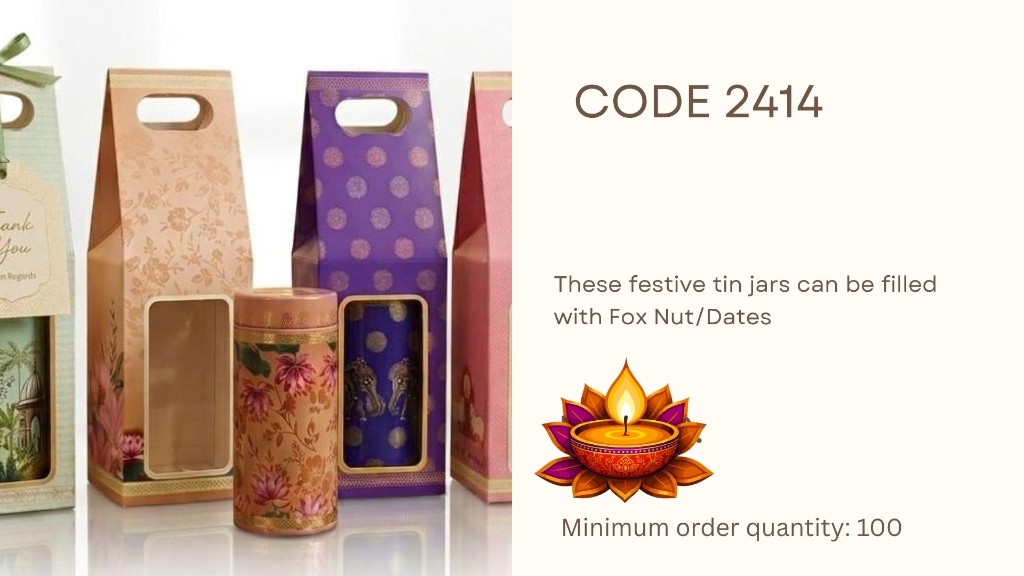 Diwali hamper CODE 2409 — corporate Diwali gift hamper by Nawal Foundation Hamperology